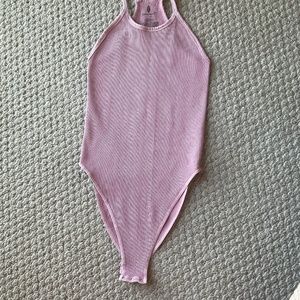 Free people happiness runs body suit